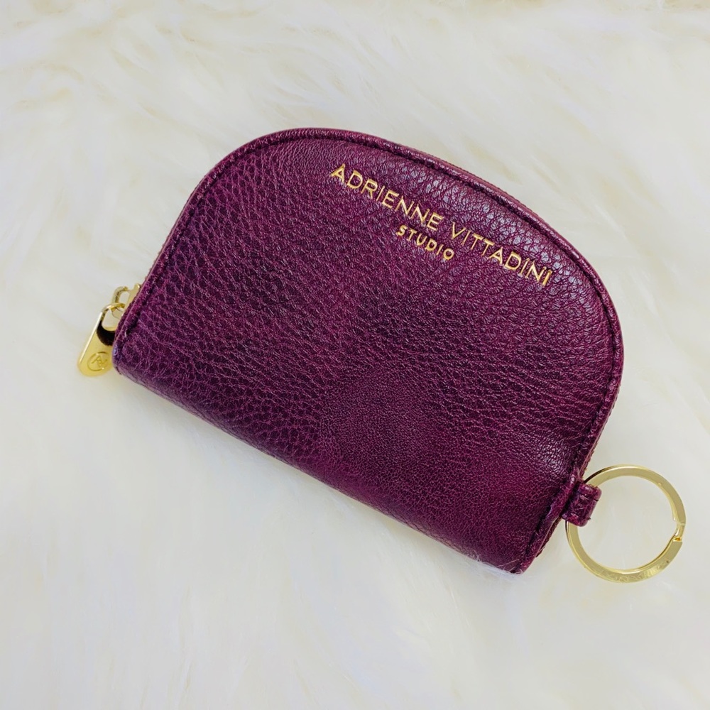 Adrienne Vittadini Small Burgundy Wallet